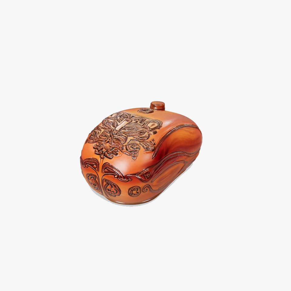 Carved Wooden Capsule model pack